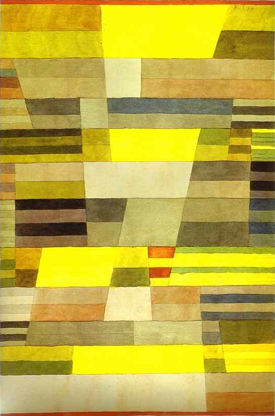 Monument in Fertile Country painting - Paul Klee Monument in Fertile Country art painting